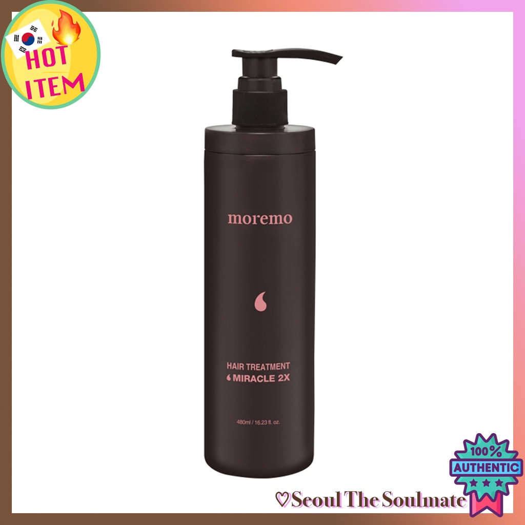 Moremo Hair Treatment Miracle 2x 180 480ml Shopee Philippines