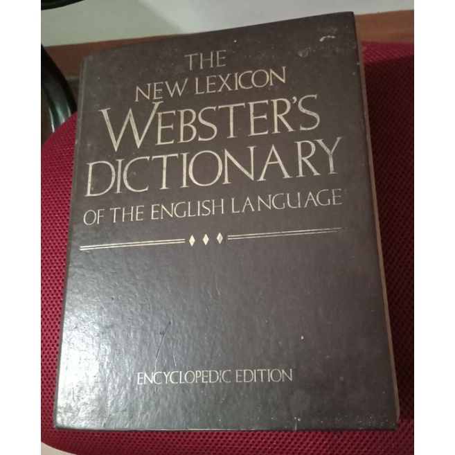 The New Lexicon Webster's Dictionary Of The English Language ...