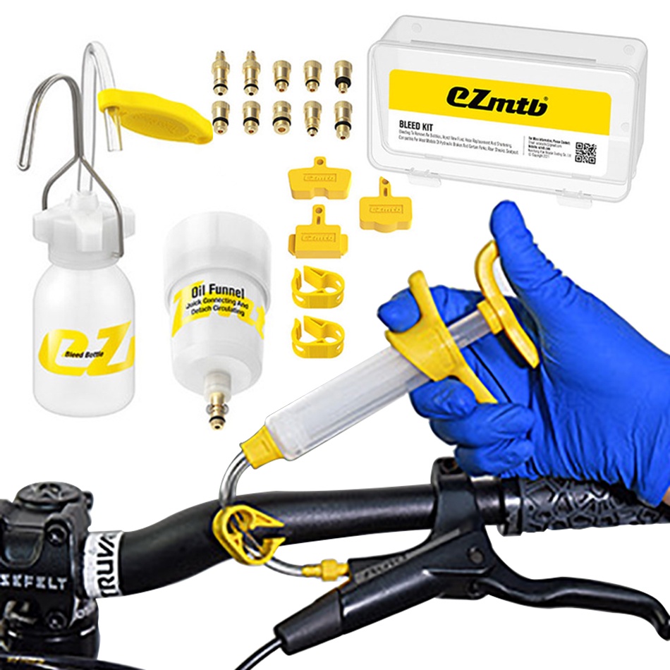 Funnel Shimano Hydraulic Disc Brake Bleed Kit 2022 Ezmtb Bicycle