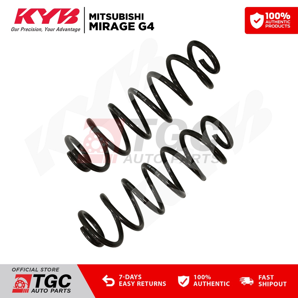KAYABA KYB K-Flex Coil Spring RZ5122 (REAR ) Mitsubishi Mirage G4 2012 ...