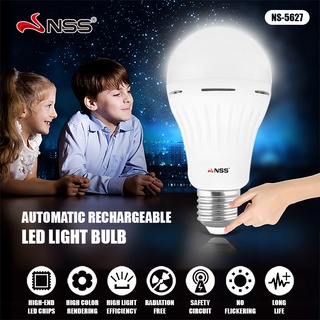 1pc 7w Intelligent Rechargeable Emergency Lamp, Waterproof Led Light  Bulb(2700k Warm White/6000k Daylight) For Outdoor Camping Lighting, Power  Outage And Flashlight Use