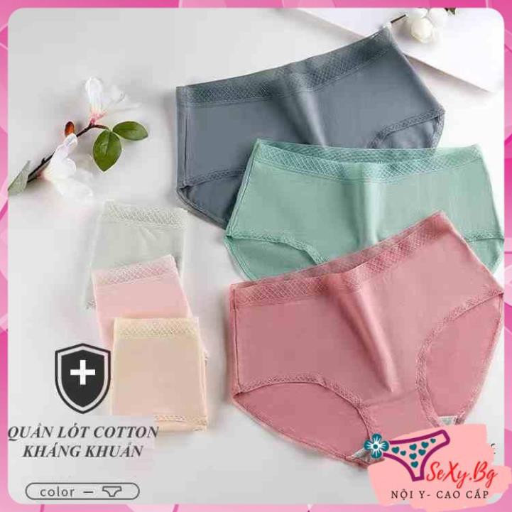 Big SIZE To 65KG AntiBacterial COTTON Underwear AntiHPV 10 Colors BIG