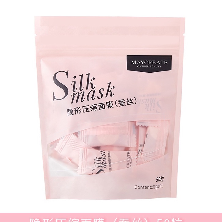 Silk Mask Maycreate domestic Mask Morasa Beauty MC07 (20c) | Shopee ...