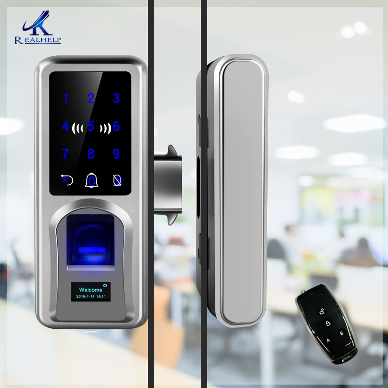 Smart sliding deals door lock