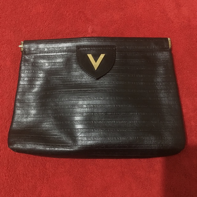 Authentic Mario Valentino clutch bag (preloved)