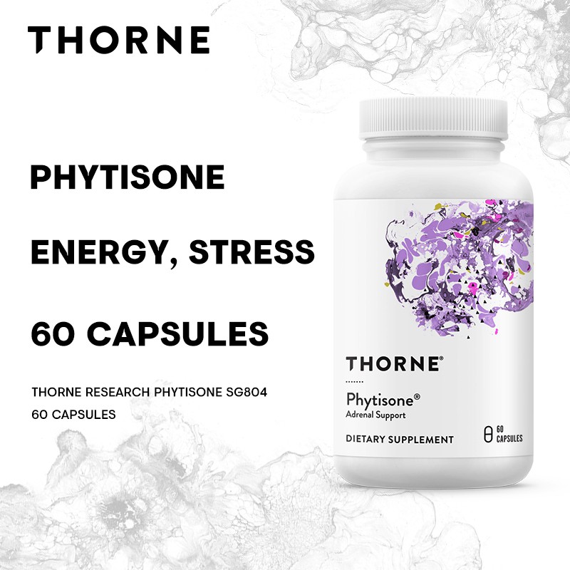 Thorne Research Phytisone 60 Capsules (BBE 10/2022) Shopee Philippines