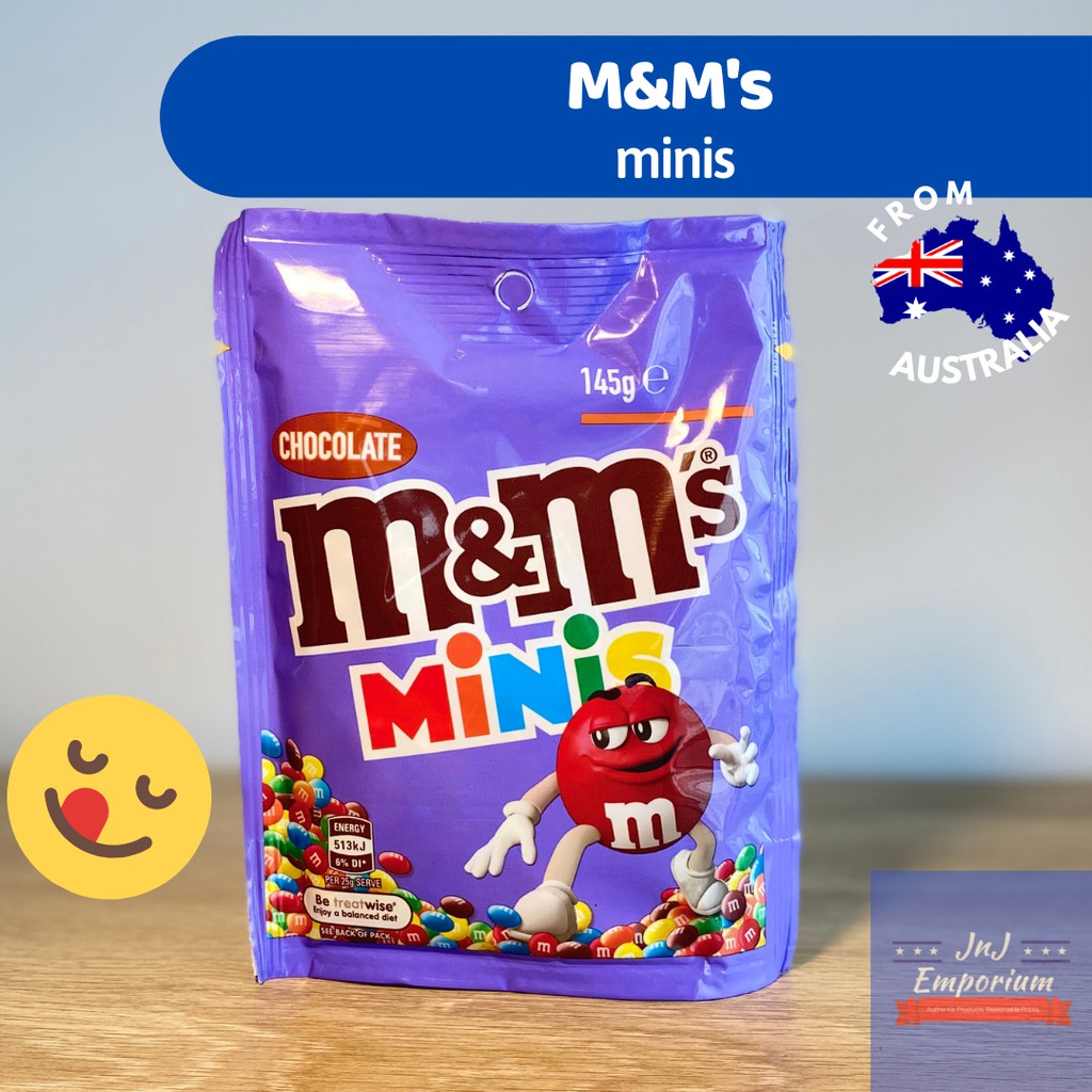 M&m's Minis Chocolate Snack & Share Bag 145g