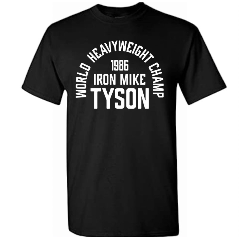 Mike Tyson Tshirt Quality Iron Mike Tyson Shopee Philippines 7862