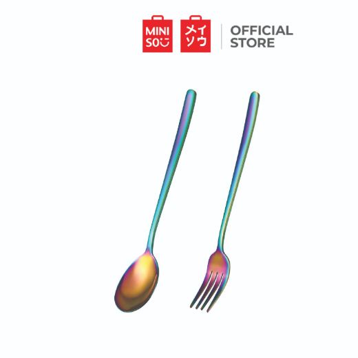 Miniso Cutlery Set (Spoon and Fork) Shopee Philippines