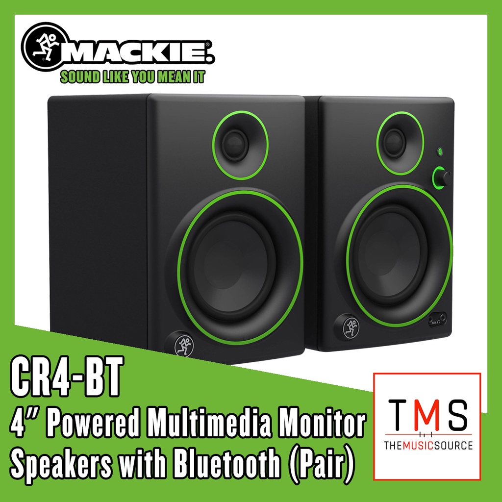 Mackie cr4bt best sale monitor speakers