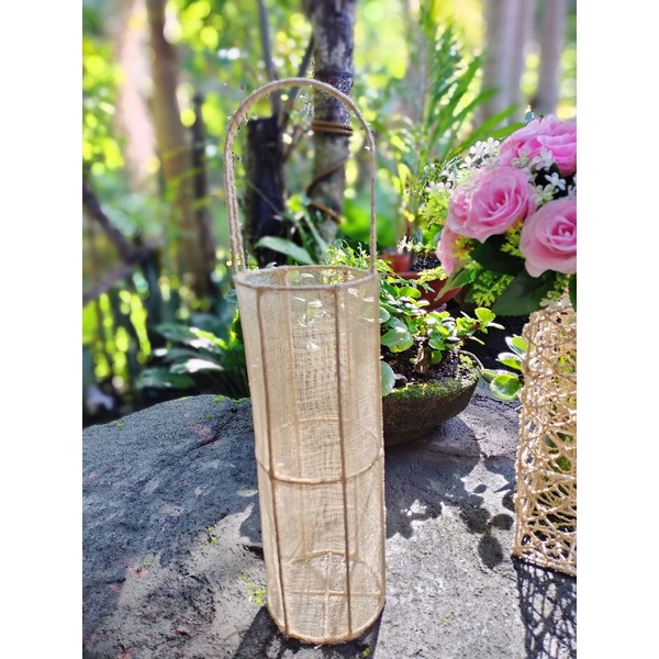 Abaca Basket for Wine | Shopee Philippines