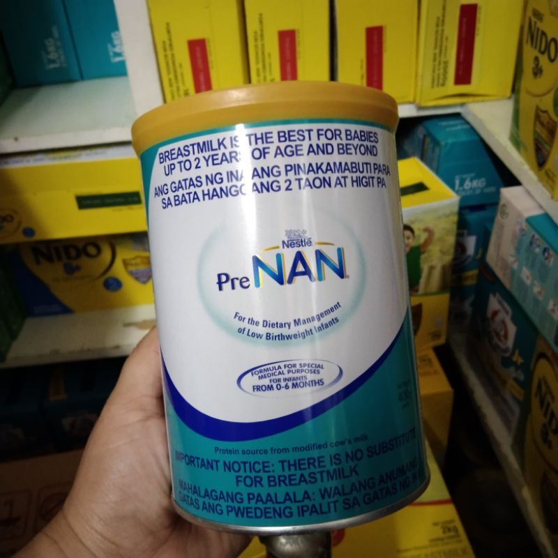 Pre best sale nan milk