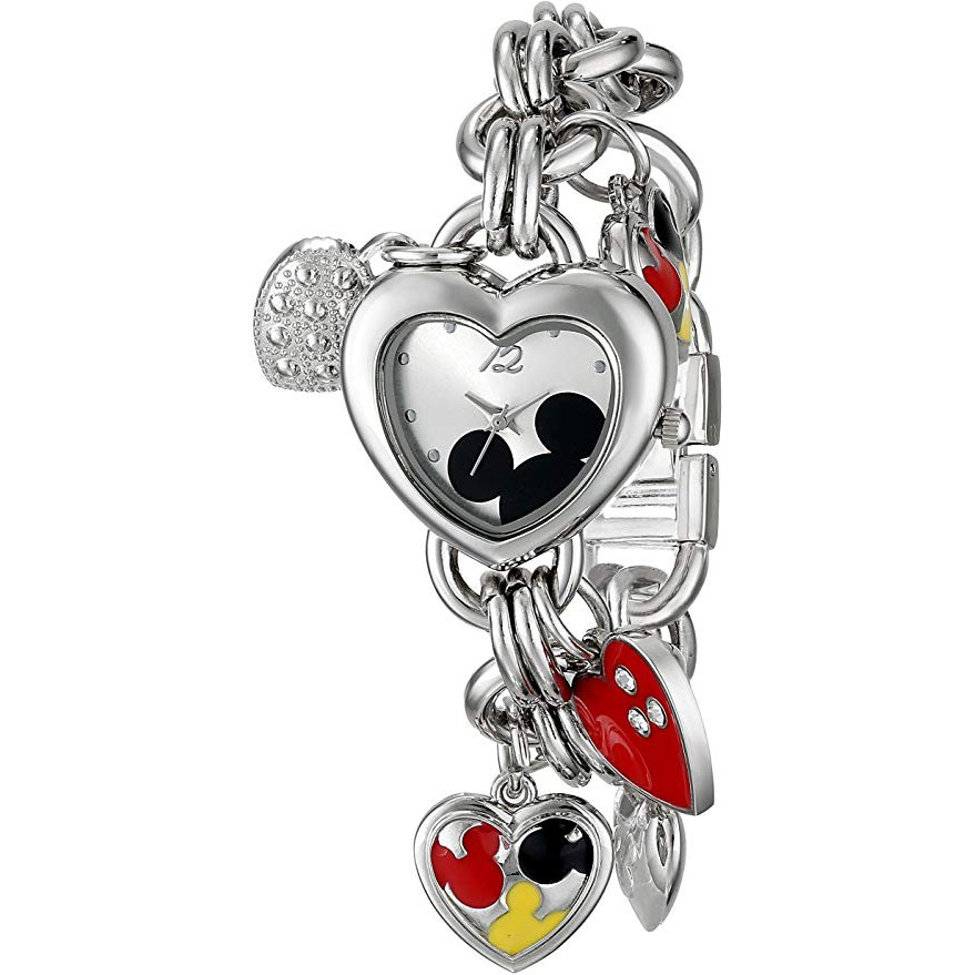 Women s Watch Disney Mickey Mouse Bracelet Charm MK2058 Shopee