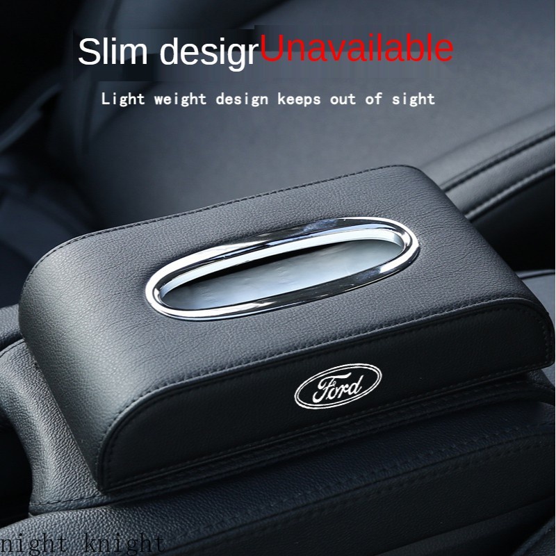 (Tissue Box)Ford Premium Leather Car Tissue Box Raptor Everest ...
