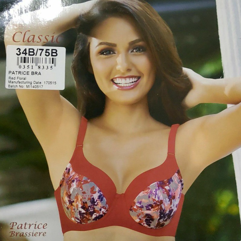 Avon Patrice Underwire Full Cup Brassiere 34b to 40b