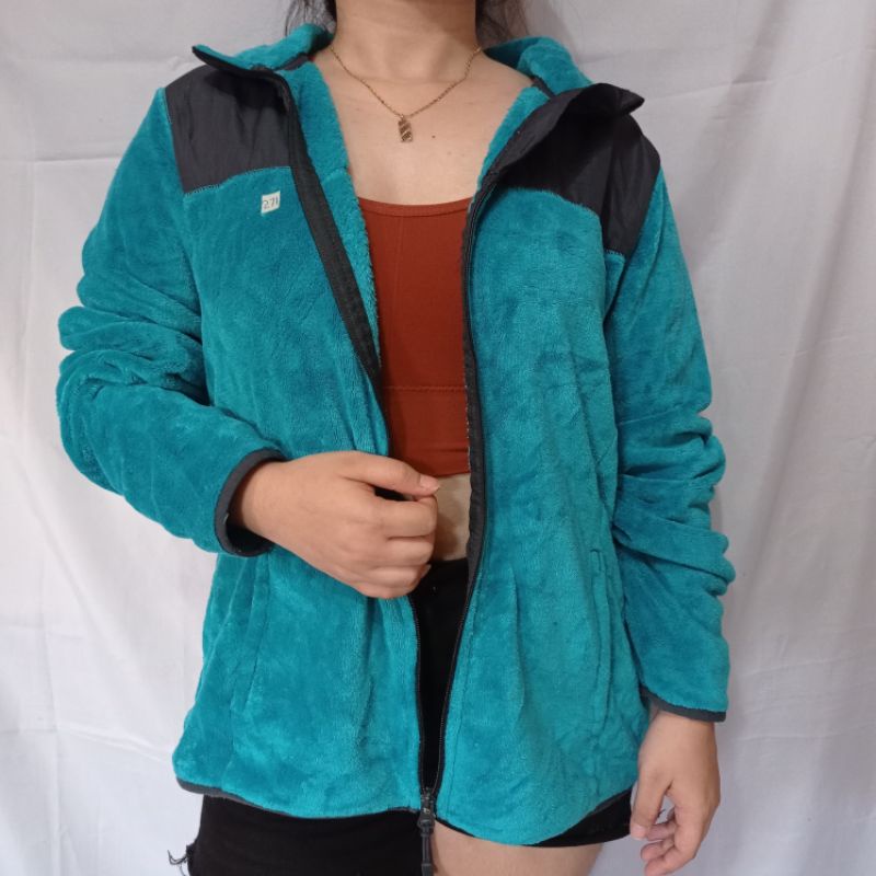 Danskin Now Blue Fleece Jackets