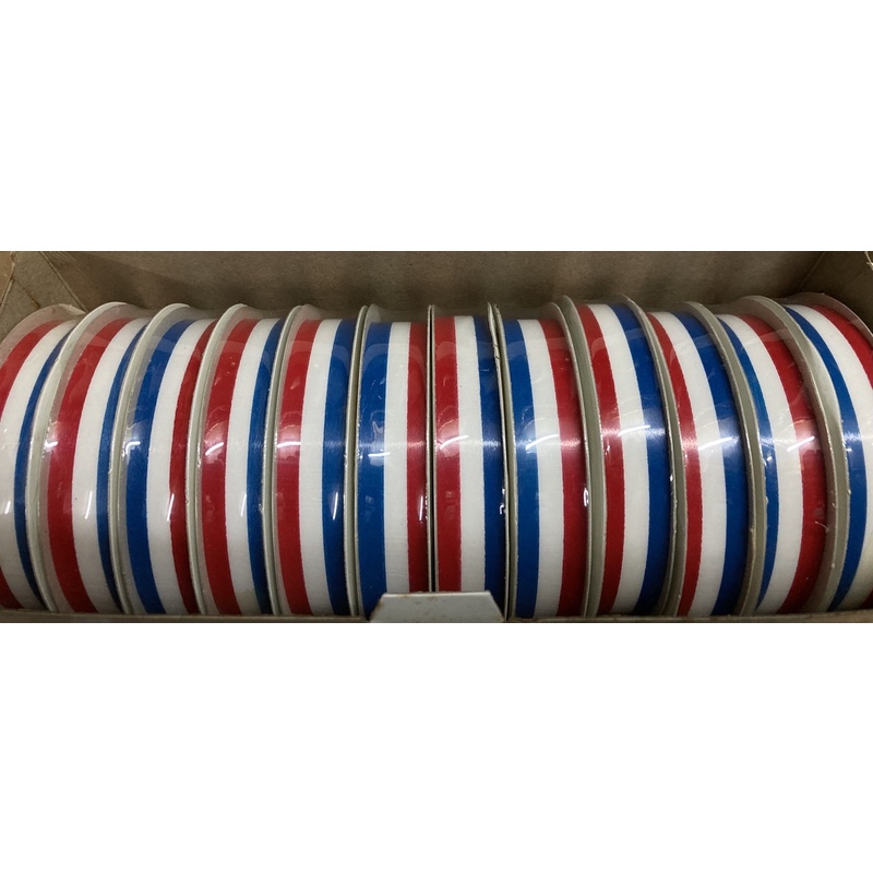 Three Color Ribbon | Red, White & Blue Ribbon | Medal Ribbon | Plastic ...