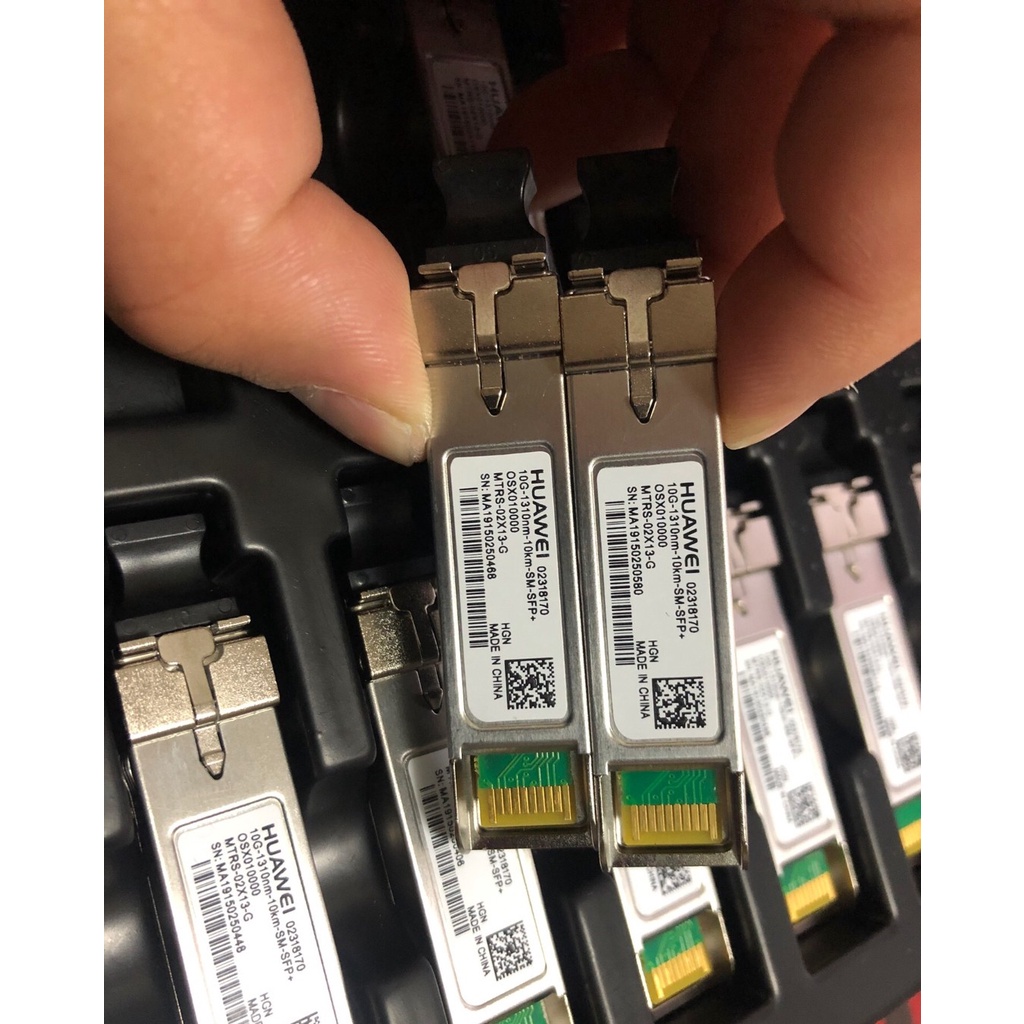 [100% New] 1pcs Huawei OSX010000 SFP+Optic Switch Module 10G-1310nm ...