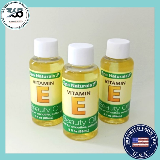 Spa Naturals Vitamin E Beauty Oil, 1500iu, 89ml (3 oz) Shopee Philippines