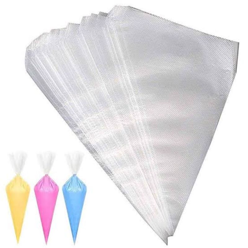 100 pcs disposable pastry bag icing bag decoration MDSE | Shopee