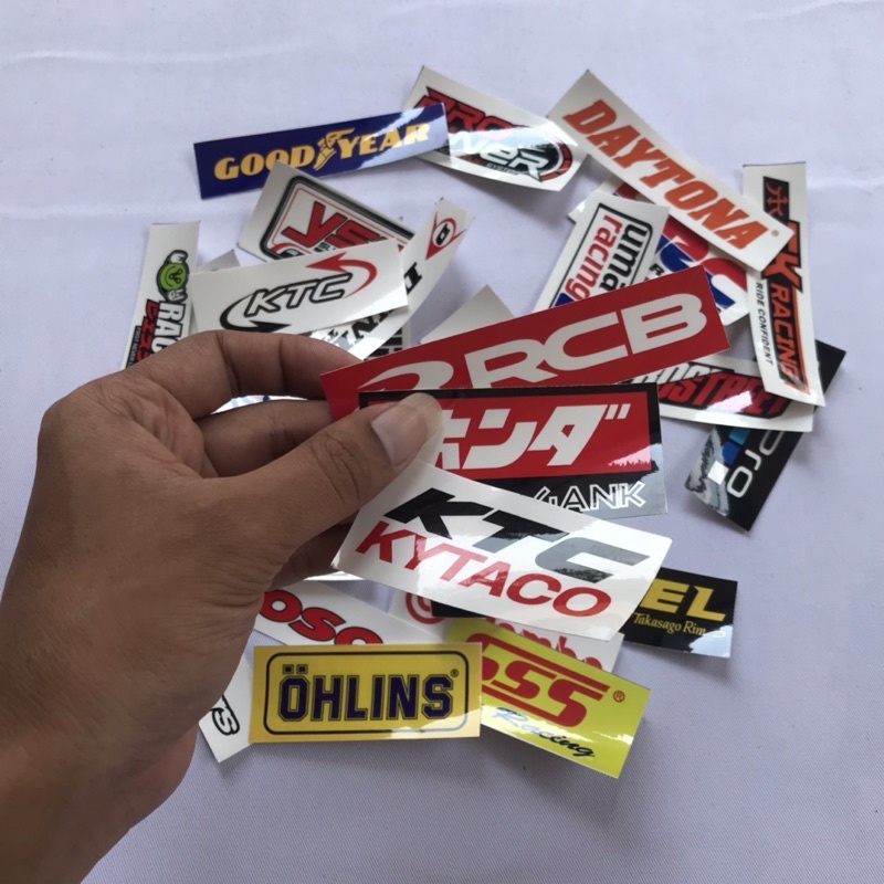 Racing Sponsor Stickers Contents 29 - Sponsor Stickers / Motorcycle ...