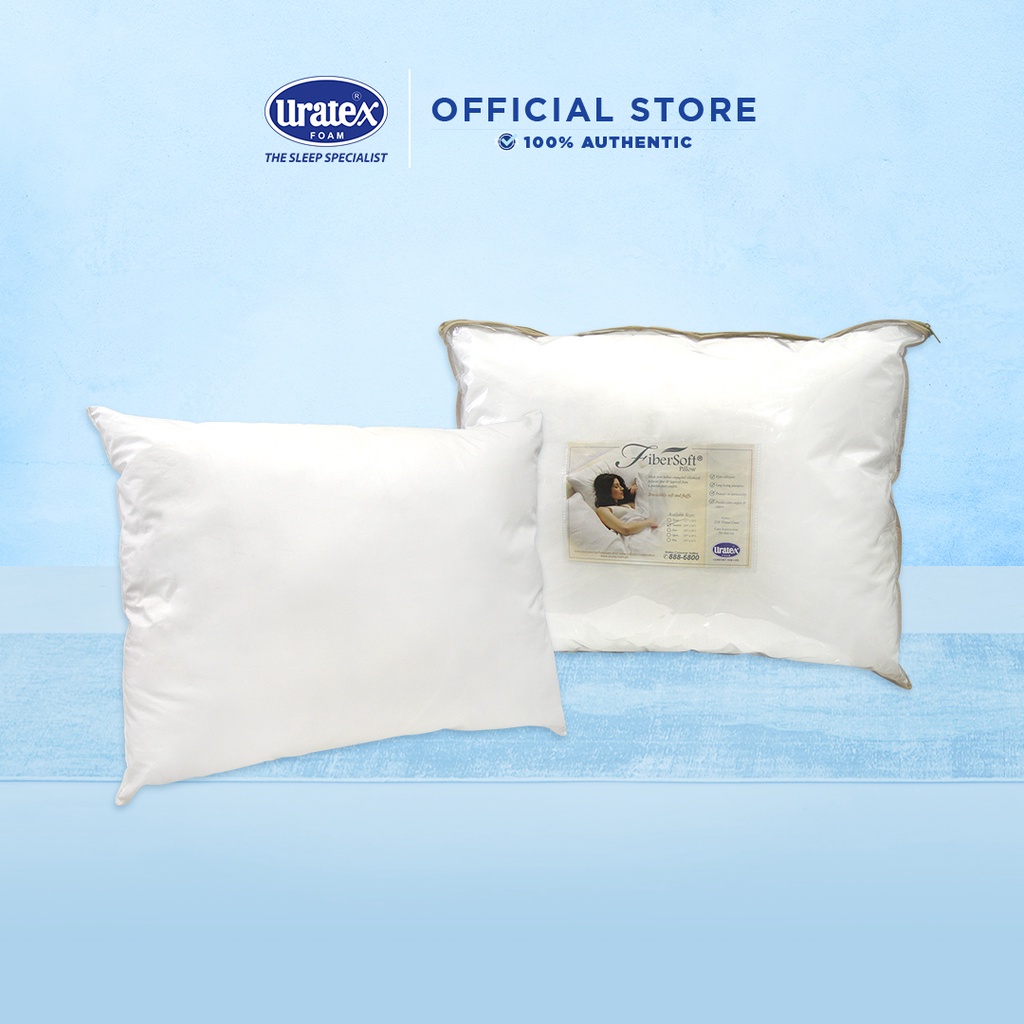 Uratex pillow outlet size