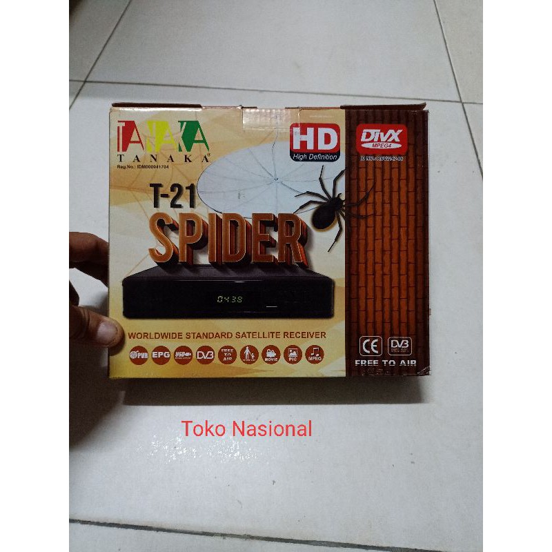 Tanaka T Receiver 21 Hd Spider Fta Shopee Philippines