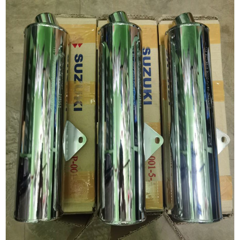 Muffler/Canister Raider 150 1st Generation Suzuki Genuine Parts