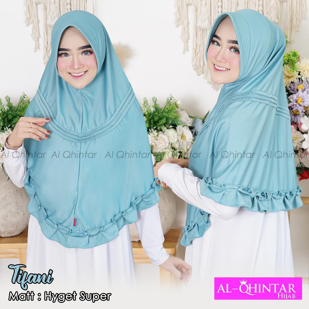 Tifani MATT HYGET HIJAB/INSTANT HIJAB HYGET MATERIAL/LATEST BERGO ...