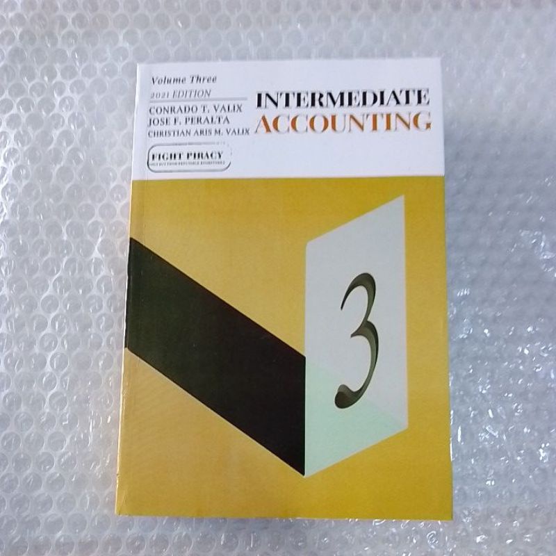Intermediate Accounting volume 3 Valix Shopee Philippines