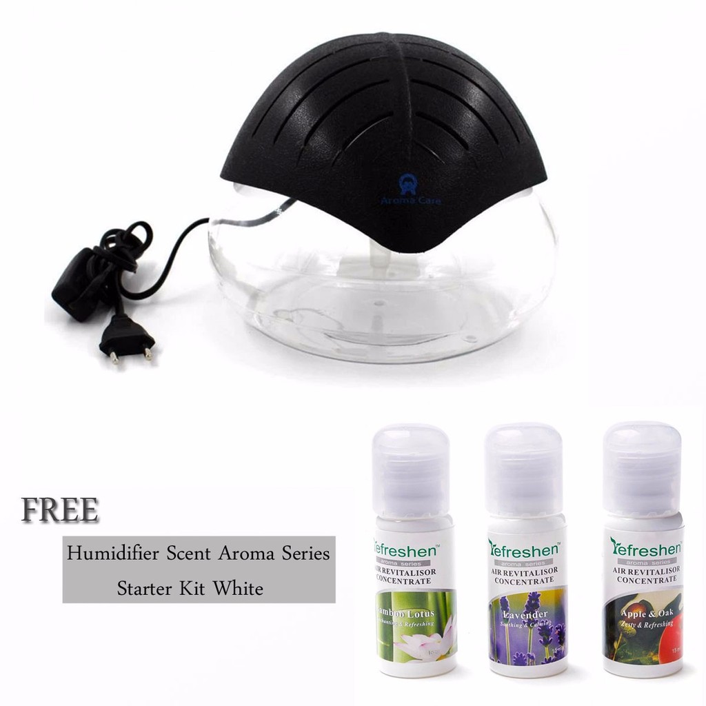 H2O Air Purifier Humidifier and Revitalizer with LED Light With Free