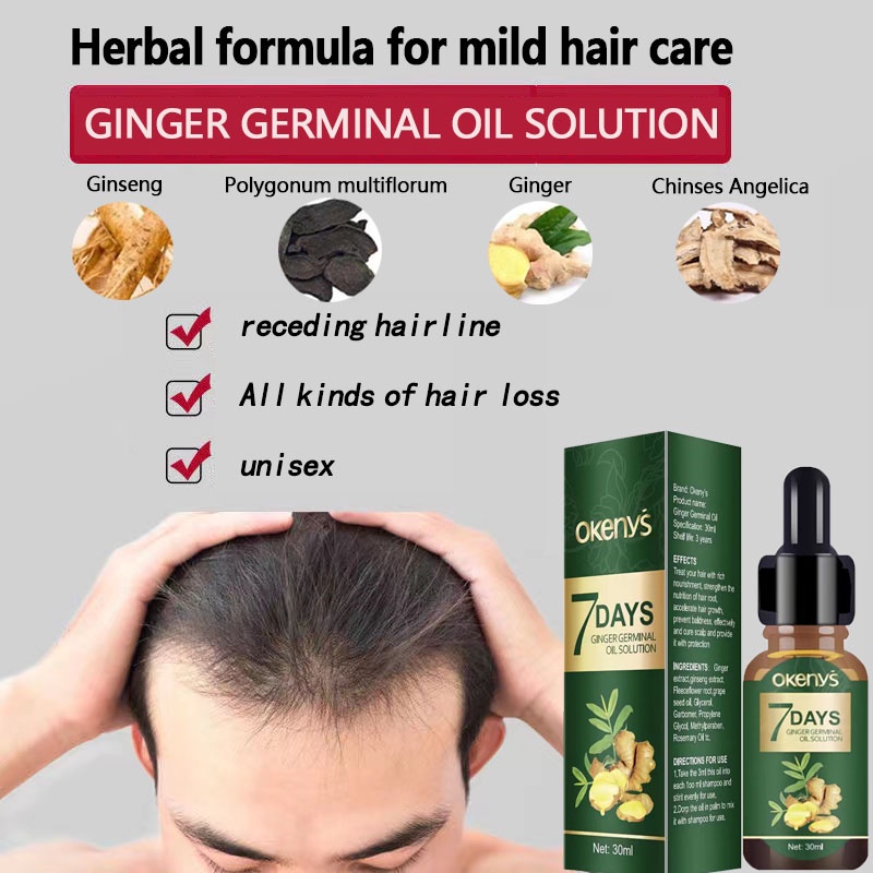 PURC Hair Growth Serum Fast Hair Growth Spray Hair & Scalp Treatments Anti Hair Loss Great Hair Results In Just 30 Days I4363628492 - View #8