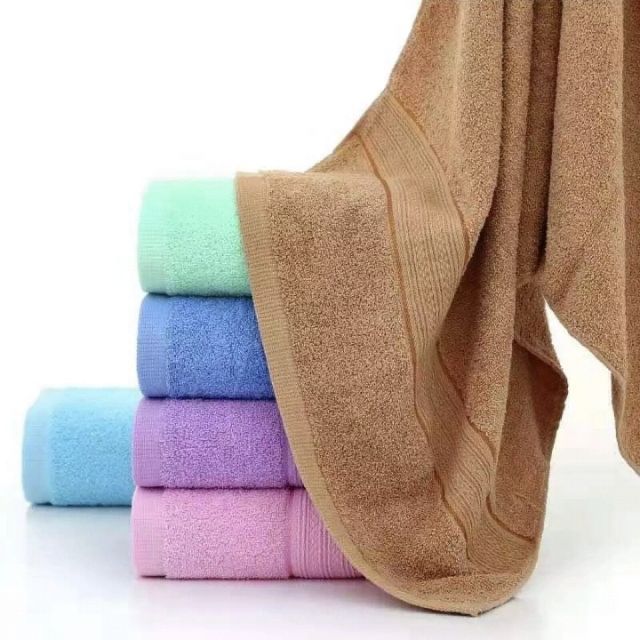 plain cannon bath towel (70x140cm)assorted color