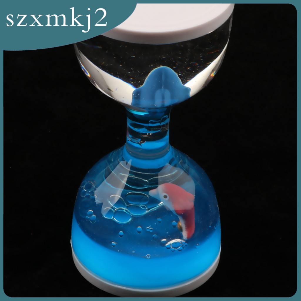 Cutest Liquid Motion Bubbler Timer Oil Hourglass for Sensory Fidget ...