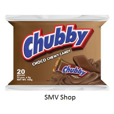 Chubby Choco Chewy Candy 20pcs | Shopee Philippines