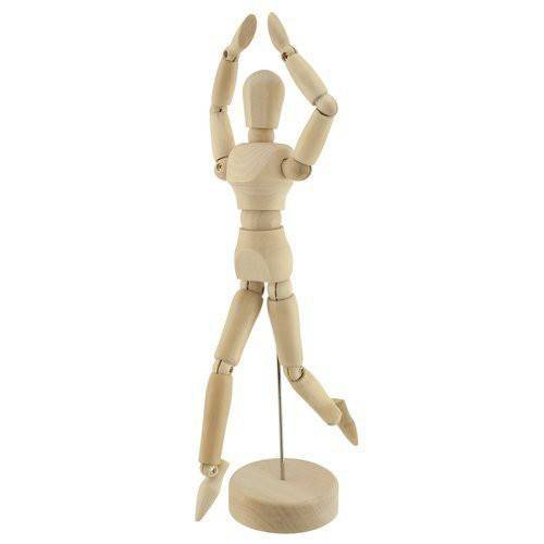 Artist Movable Limbs Male Wooden Figure Model Mannequin Art Class