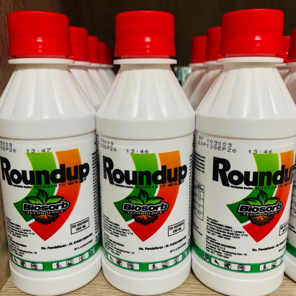 Roundup 486SL 200ml Herbicide Weed And Weed Control Original | Shopee ...