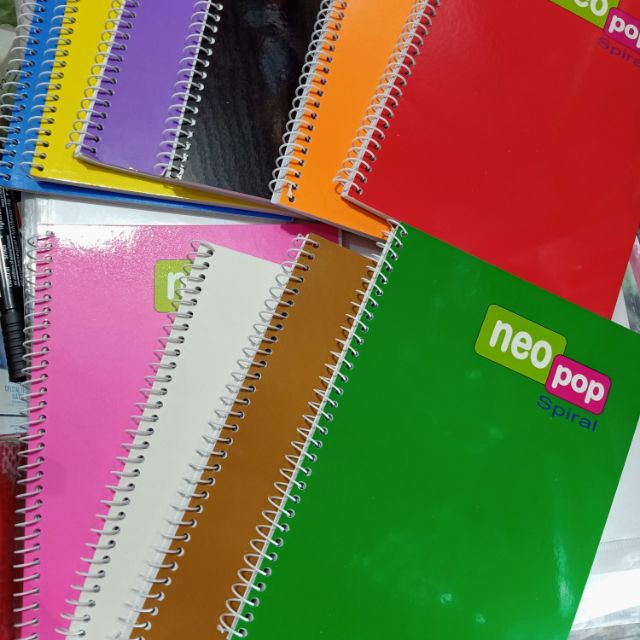 Spiral notebook (neo pop) | Shopee Philippines