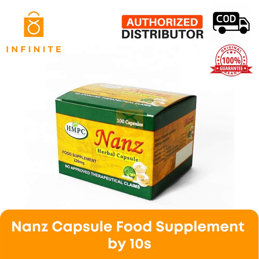 Nanz Capsule Food Supplement by 10s | Shopee Philippines