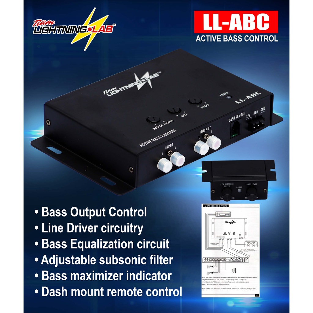 LL-ABC Active Base Control Car Audio | Shopee Philippines