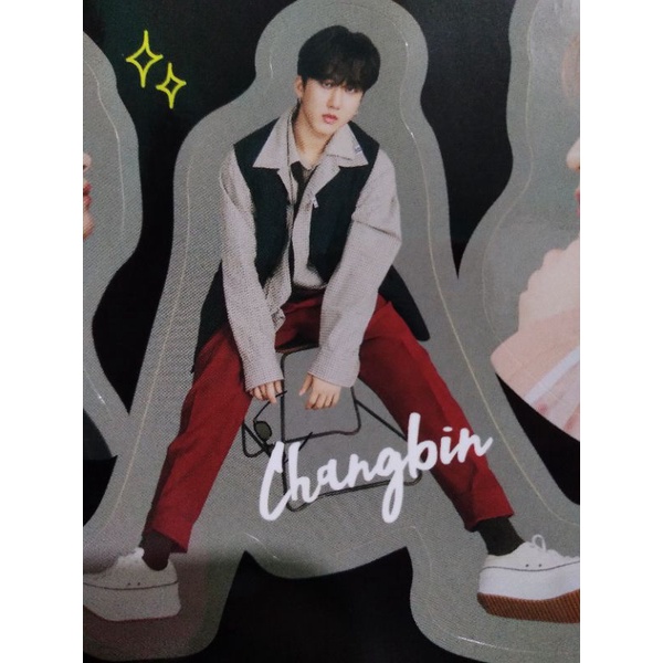 Stray Kids Changbin Smart Magazine Japan Official Sticker | Shopee ...