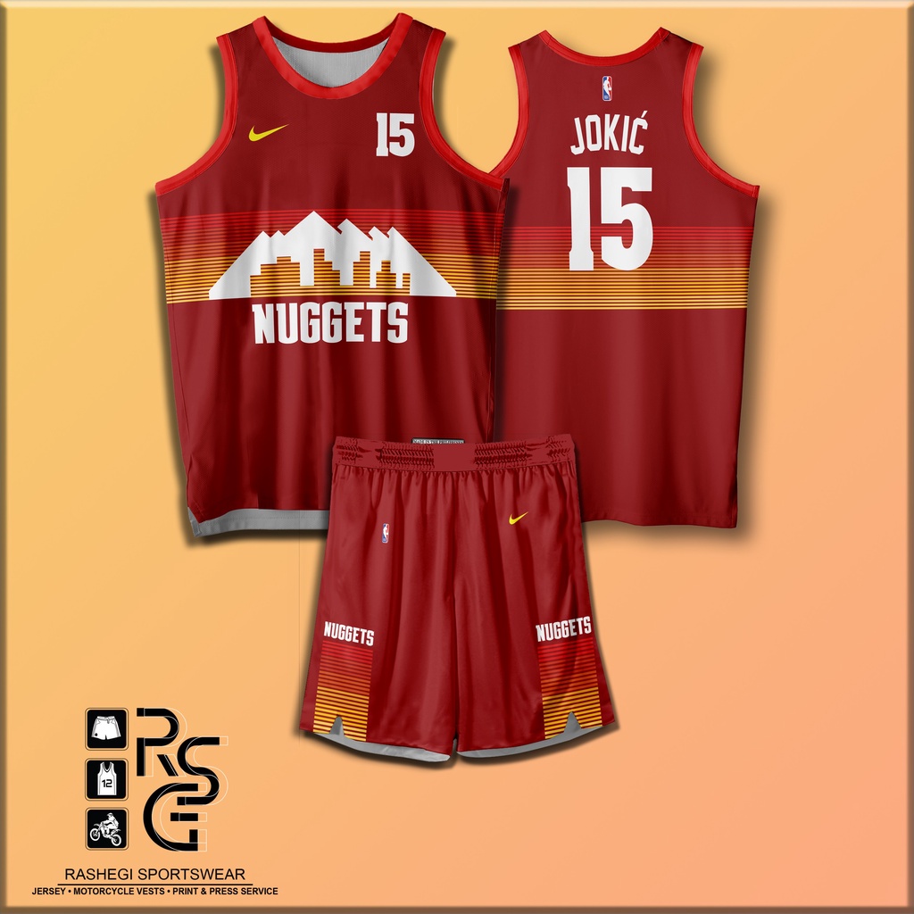 Denver nuggets hot sale red jersey