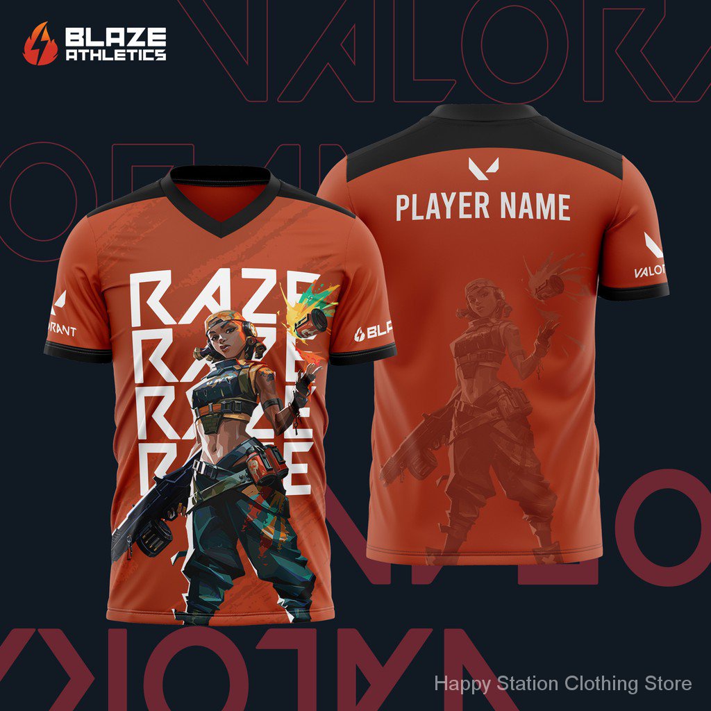 Jersey Raze Fully Valorant Sublimated Shopee Philippines