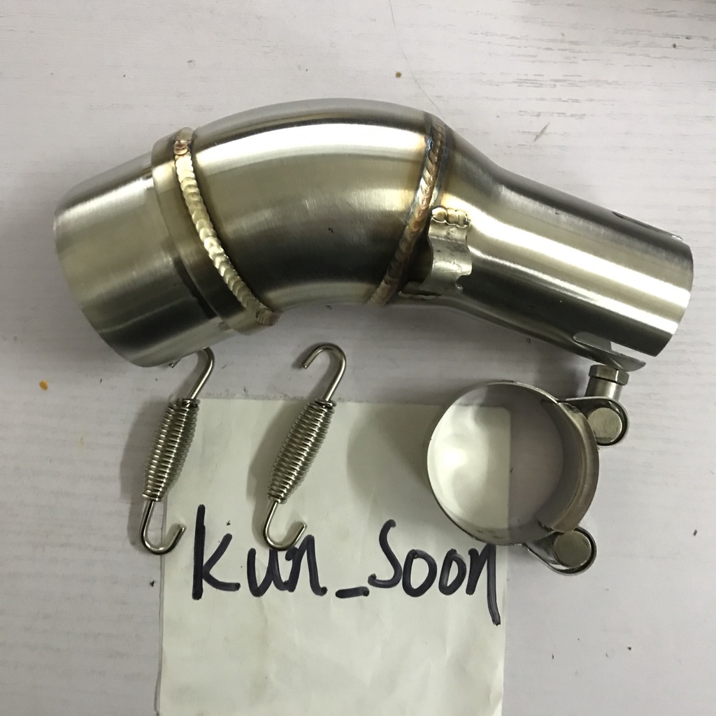 Slipon Mid Pipe for R3 R25 MT03 Exhaust Pipe Motorcycle Exhaust