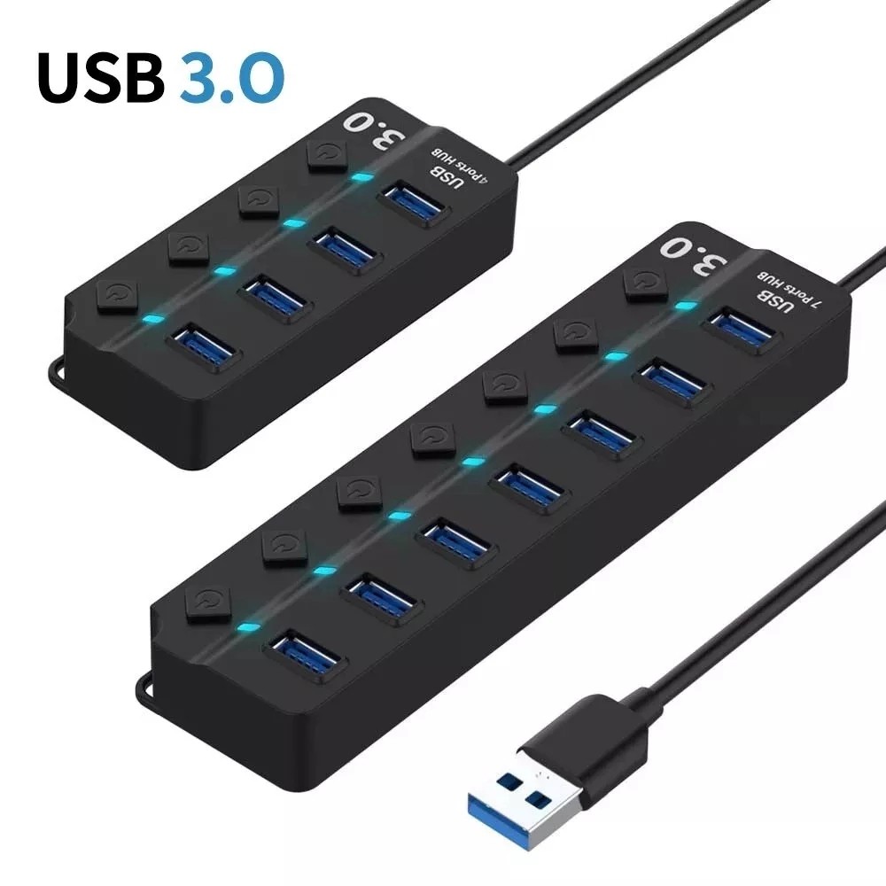 USB HUB 3.0 4-Port USB3.0 USB HUB 3.0 7-Port USB3.0 High Speed ...