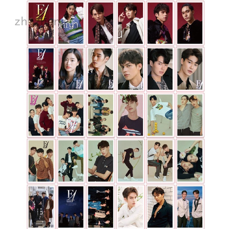 92Pcs/Set Thailand Stars BRIGHTWIN Album Laser Lomo Card