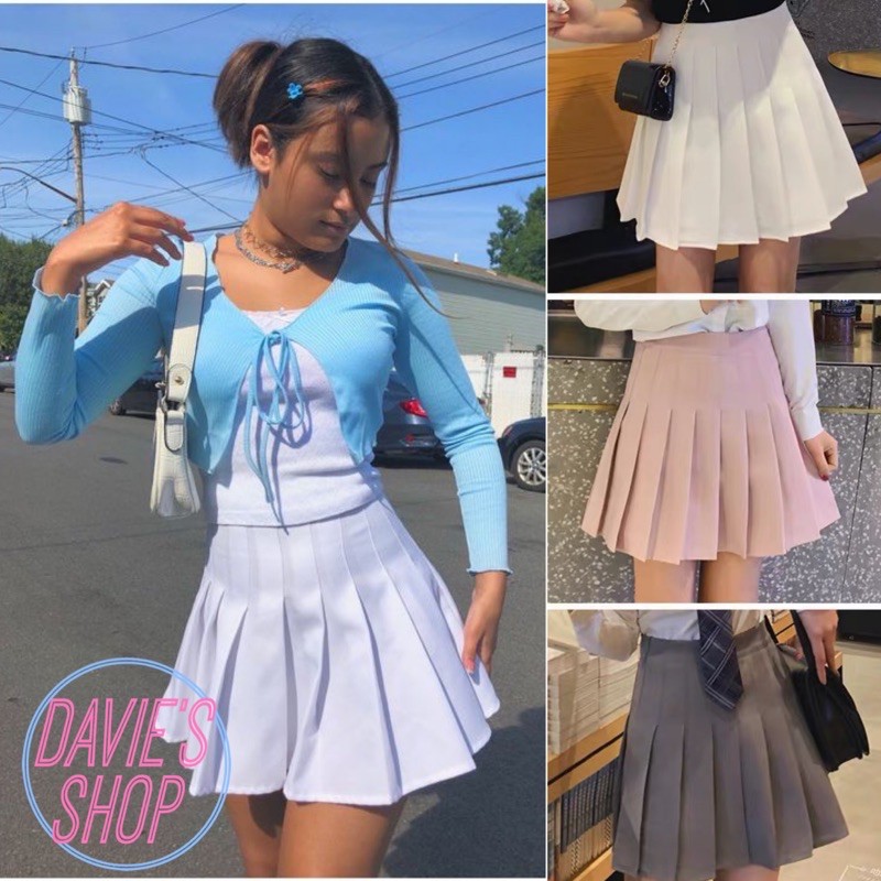 Aesthetic tennis deals skirt outfit