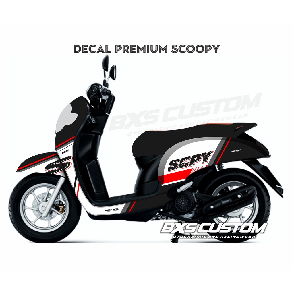 Sticker DECAL SIMPLE RACING SCPY PREMIUM | Shopee Philippines