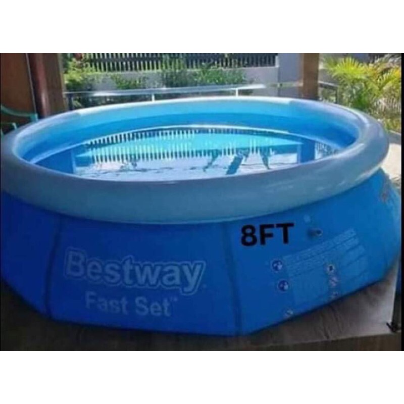 Inflatable circle clearance pool