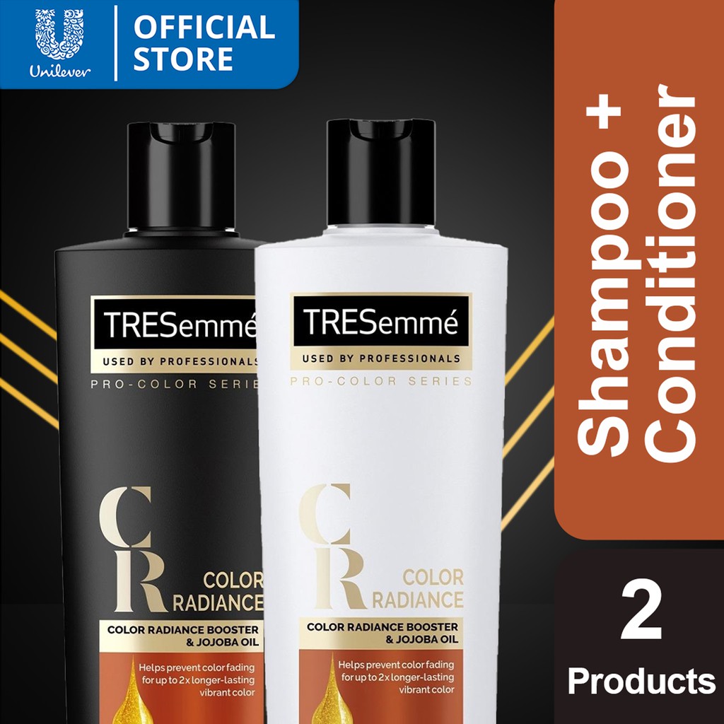 Udfyld solnedgang Scene BUNDLE OF 2] Tresemme Color Radiance Shampoo and Conditioner 300ml | Shopee  Philippines